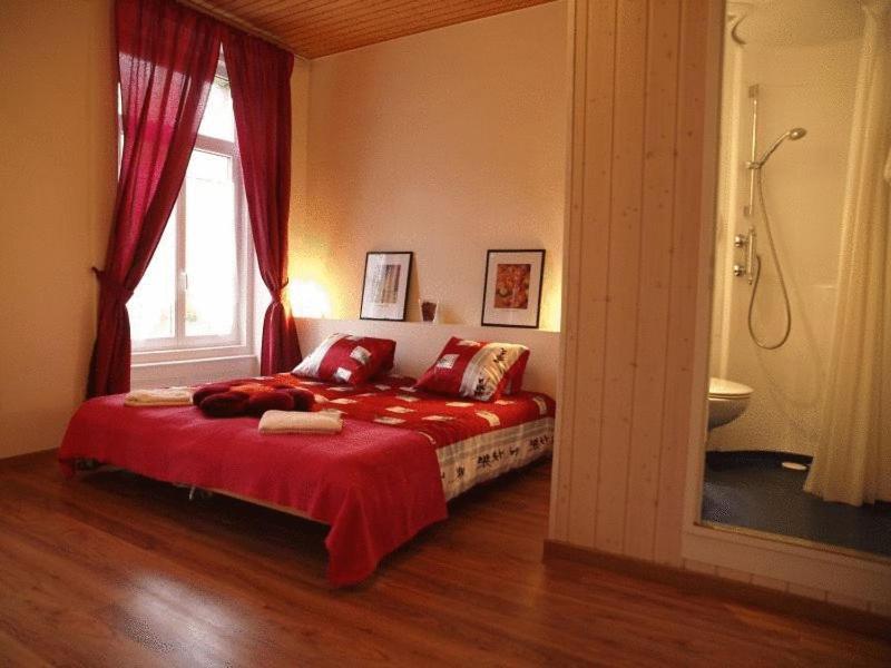 Hotel Garni Villa Carmen La Neuveville Exteriör bild